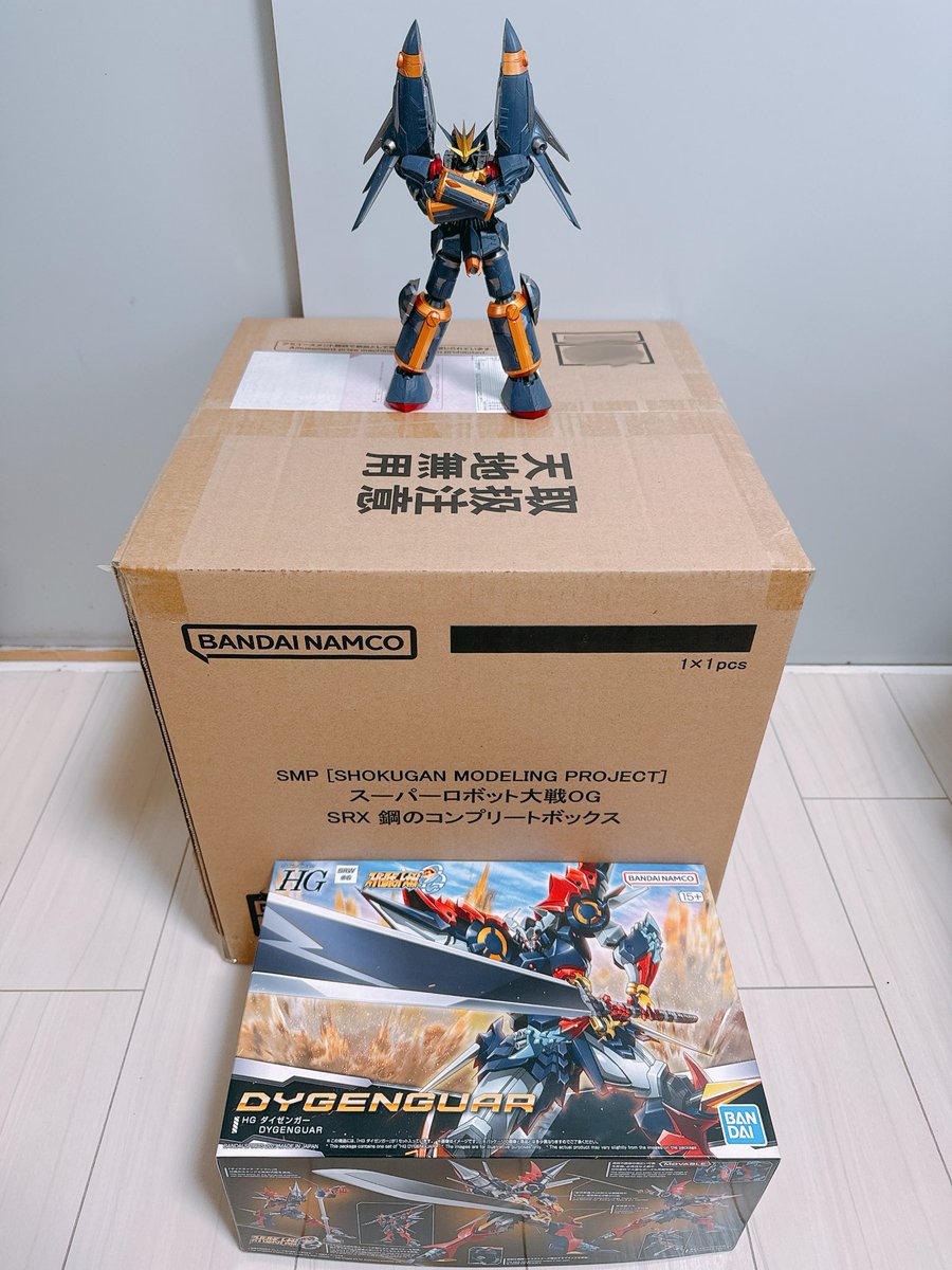 SMP SRX鋼のコンプリートボックスが来た〜〜〜！！みんな、セシの夢を