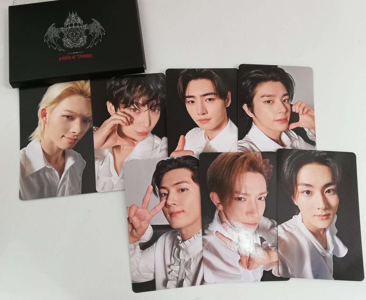 入荷情報】 #ENHYPEN ENHYPEN House of Vampire VIP入場特典トレカが