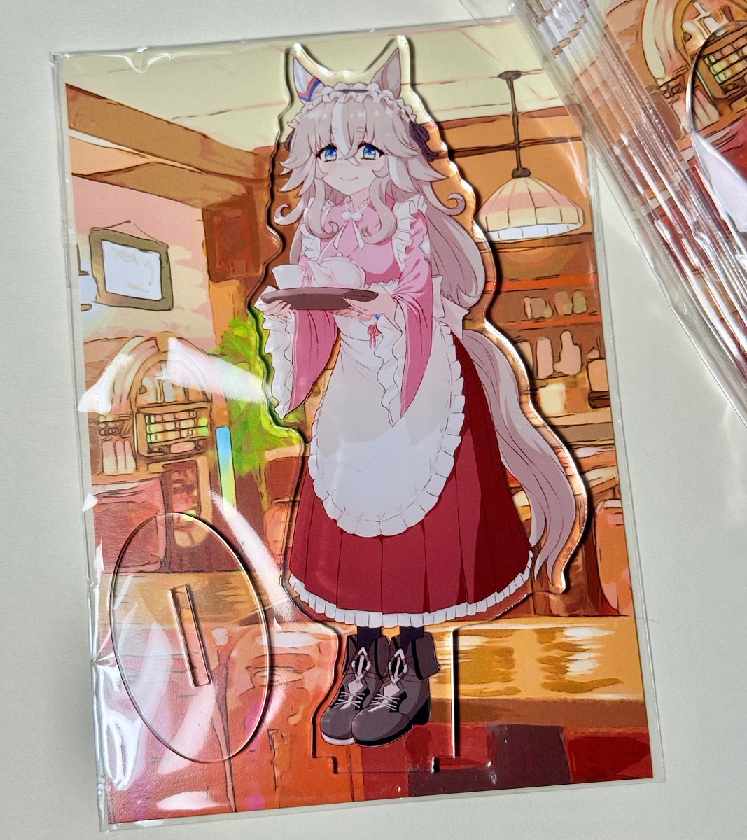 大正メイド服アキュートのアクスタが完成しました！試作の水着よりも