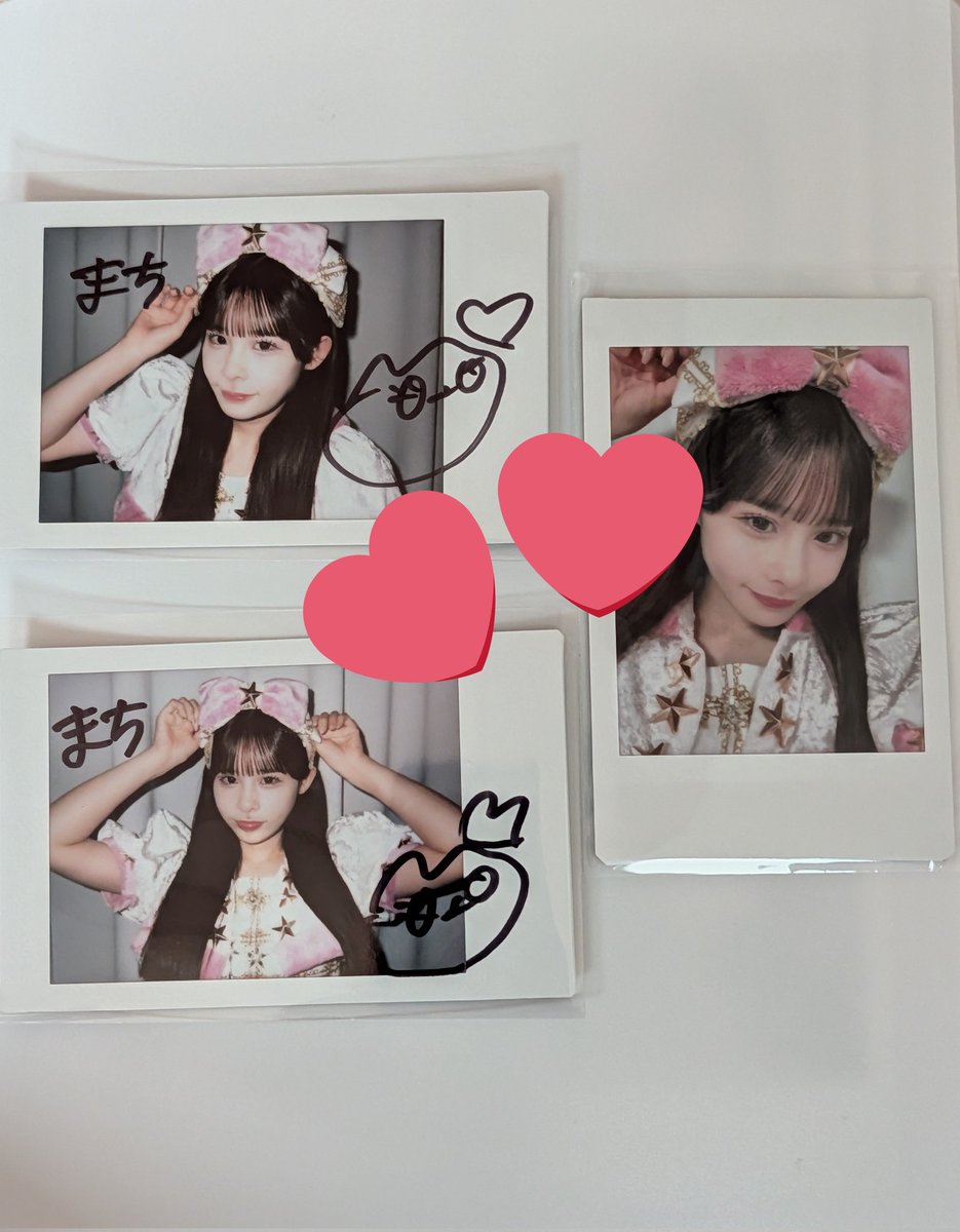 オン特まであと30分⏰ ポスター&チェキ開封の儀 みんなかわいい