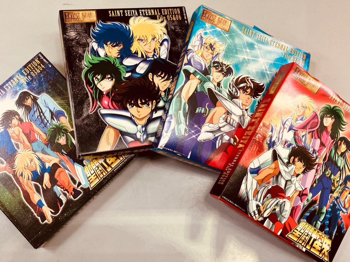 聖闘士星矢 ETERNAL EDITION SAINT SEIYA File 入荷しました💫