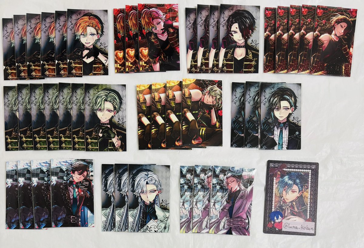 交換] 悪魔執事と黒い猫 あくねこ バレンタイントレカ風カード トレカ