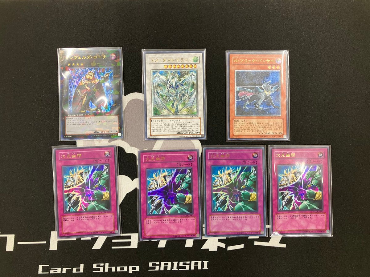 遊戯王】 スターダスト・ドラゴン レリーフ N・ブラック・パンサー