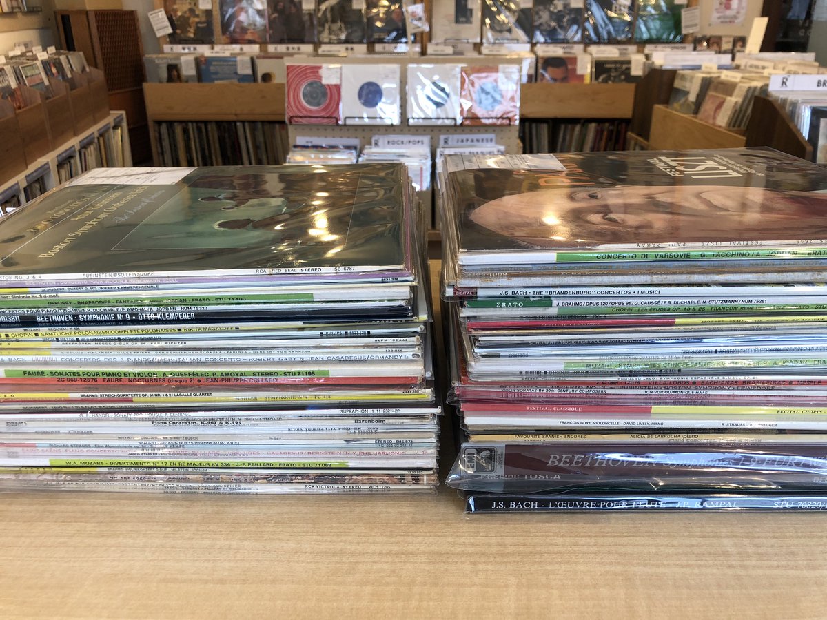 新入荷】 クラシックのレコードを追加しました！ 週末に追加した貴重盤