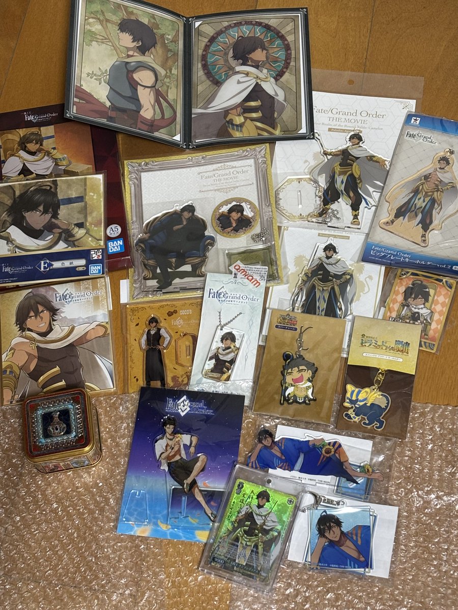 ホテルカルデア前準備 ホテルにアクキーなどを持っていくみたいなこと