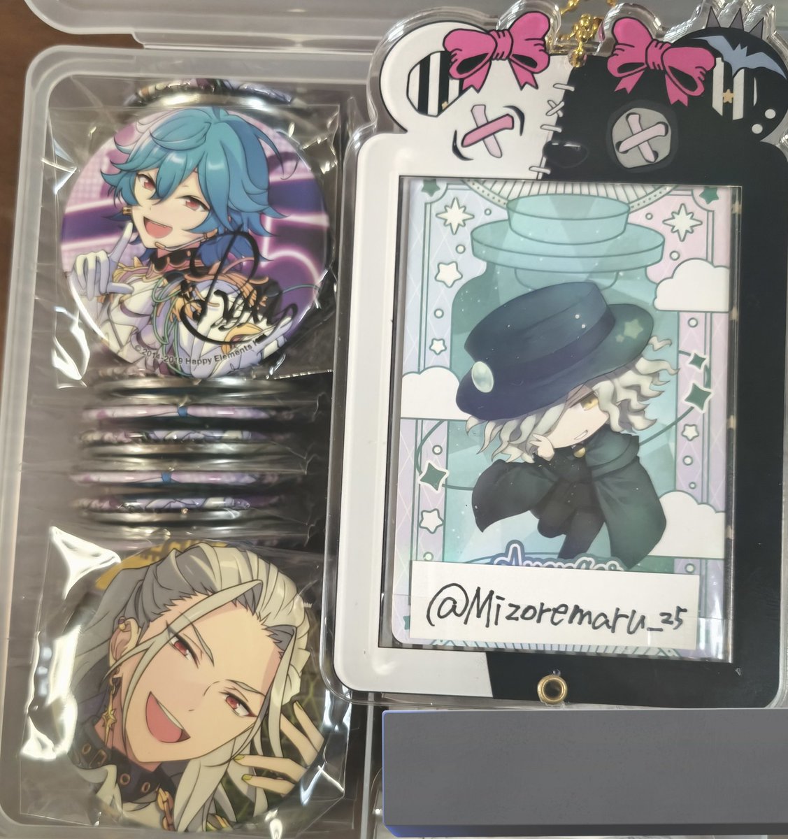 あんさんぶるスターズ あんスタ 缶バッジ ポートレート サイン Oct