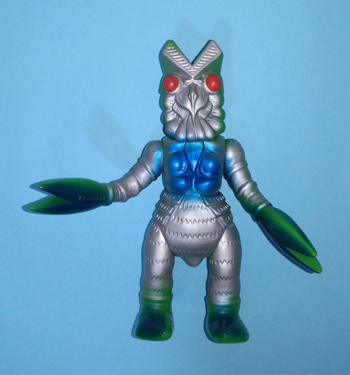 89年にバンダイから復刻されたブルマァク・バルタン星人です。SHOT M78