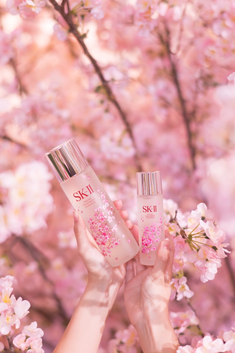 少しずつ🌸が咲きはじめていますね😊 SK-IIからは、春の季節にぴったり