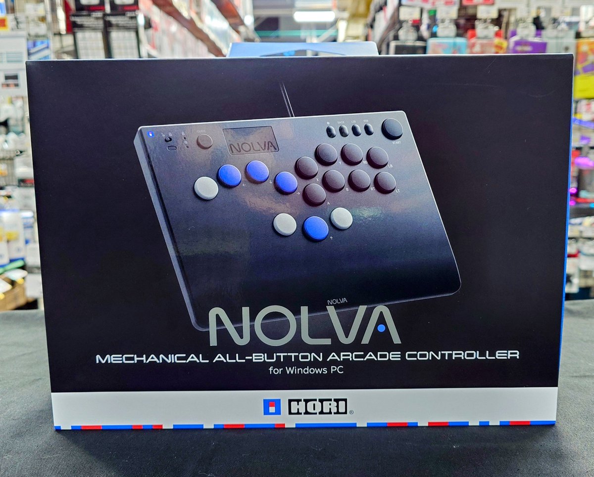 2F】 大人気レバーレスアケコンが在庫あります‼️ HORI 『NOLVA for