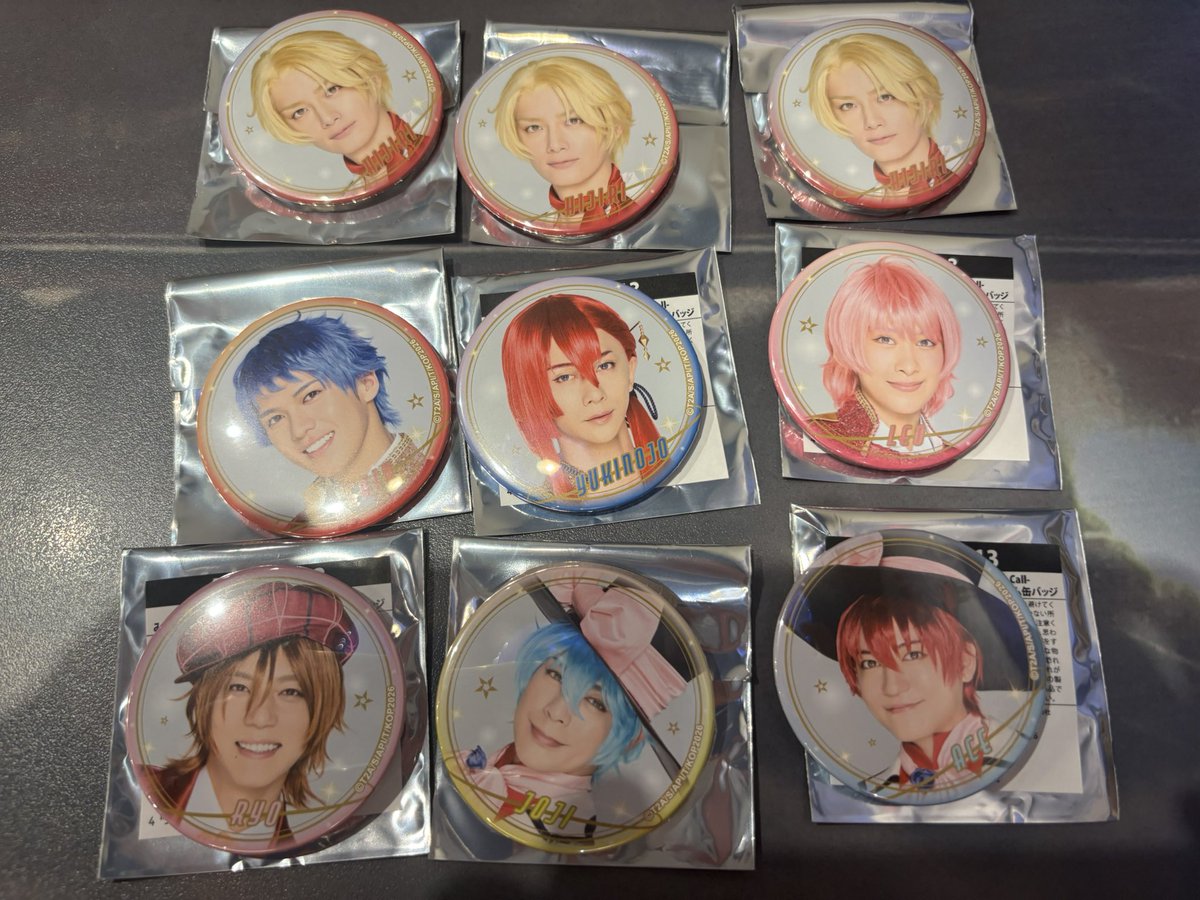 ブタツア 豚ツア 舞台キンプリ キンツア 缶バッジ 聖3 シン