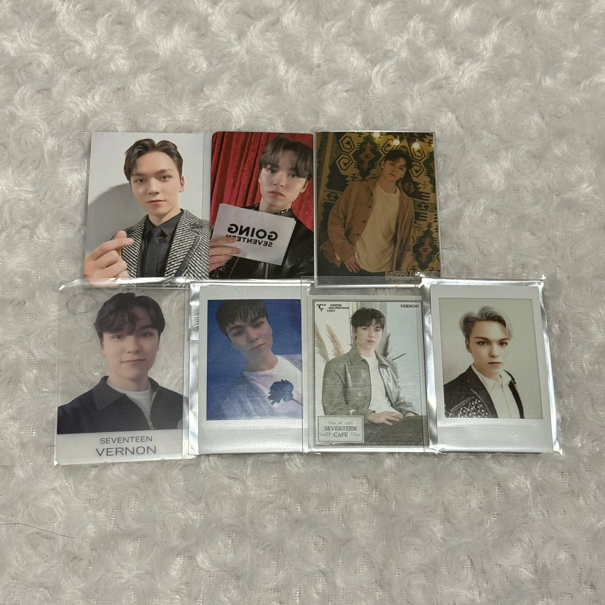 SEVENTEEN セブチ 過去トレカ 特典 チェキ ラキドロ 交換 TXT TOMORROW