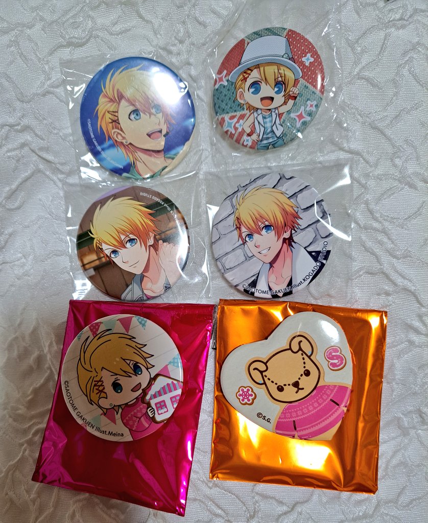 譲渡】うたプリ 来栖翔 缶バッジ 譲：画像のお品物 缶バッジ 求：1枚目