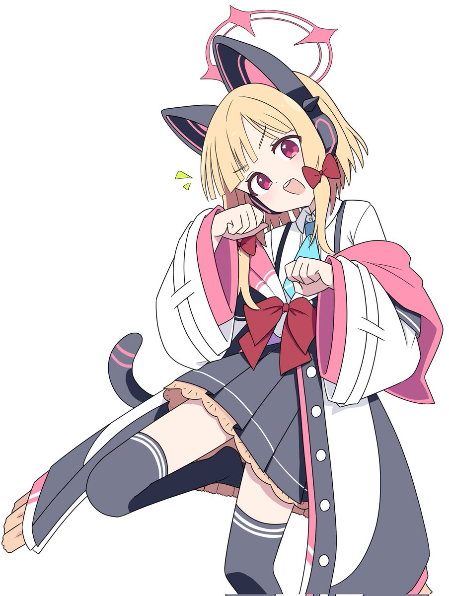 2、才羽モモイを描きました！