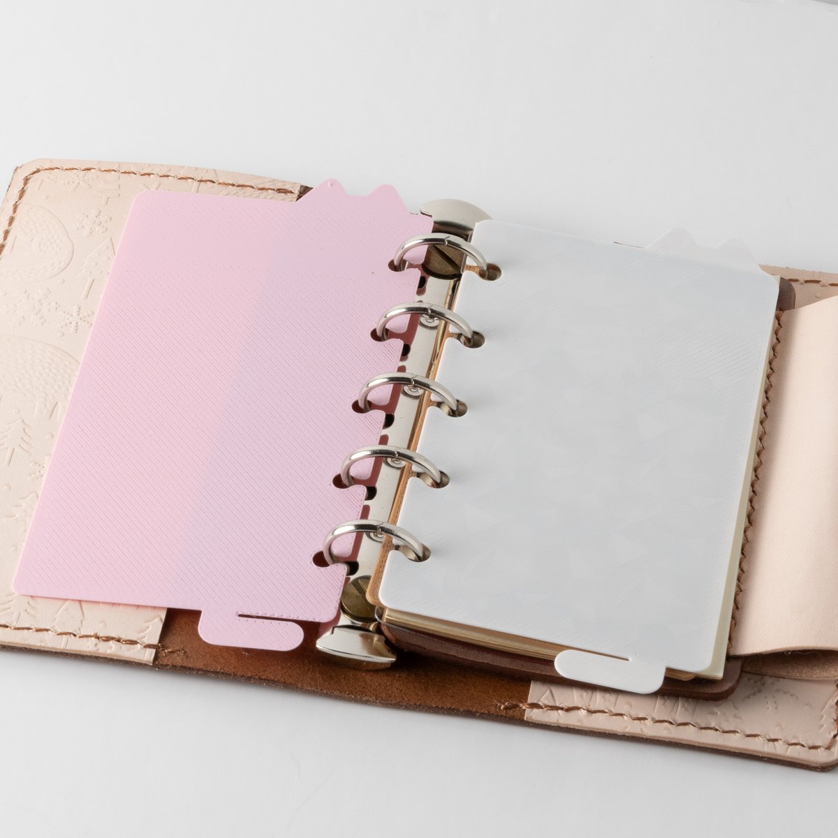 新商品を公開しました！ 【3Dプリント製】2枚セット／M5サイズ手帳用