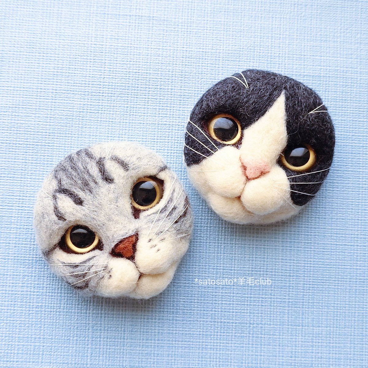 ふじたさとみ【猫フレーム】羊毛フェルト (@fujita_satomi) / Posts / X