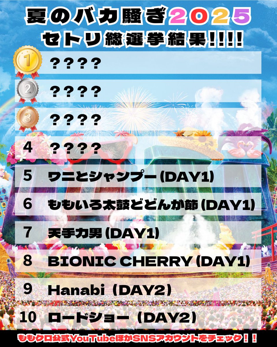 ももいろクローバーZ（ももクロ） (@mcz517_official) / Posts / X