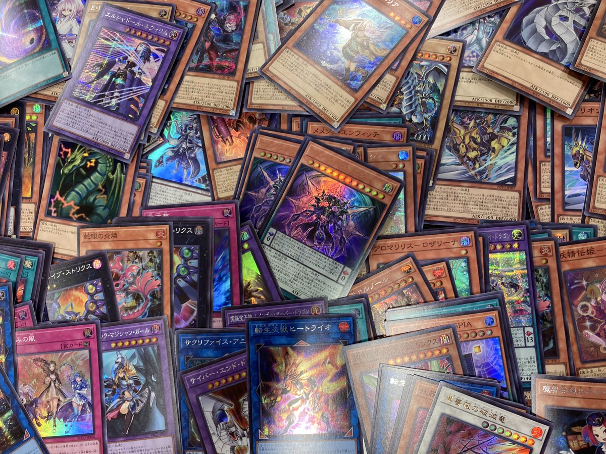 遊戯王 今週末はストレージ強化‼️ 高レアや汎用カードなどたくさん