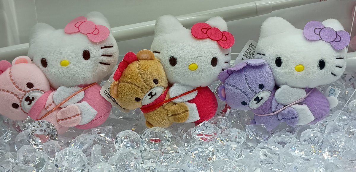 景品入荷情報】 #ハローキティ カラフルペアマスコット 入荷致しました