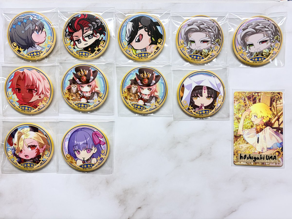 交換 譲渡 】買取 FGO Fate 最終再臨展 ミニ最終再臨サーヴァント 缶