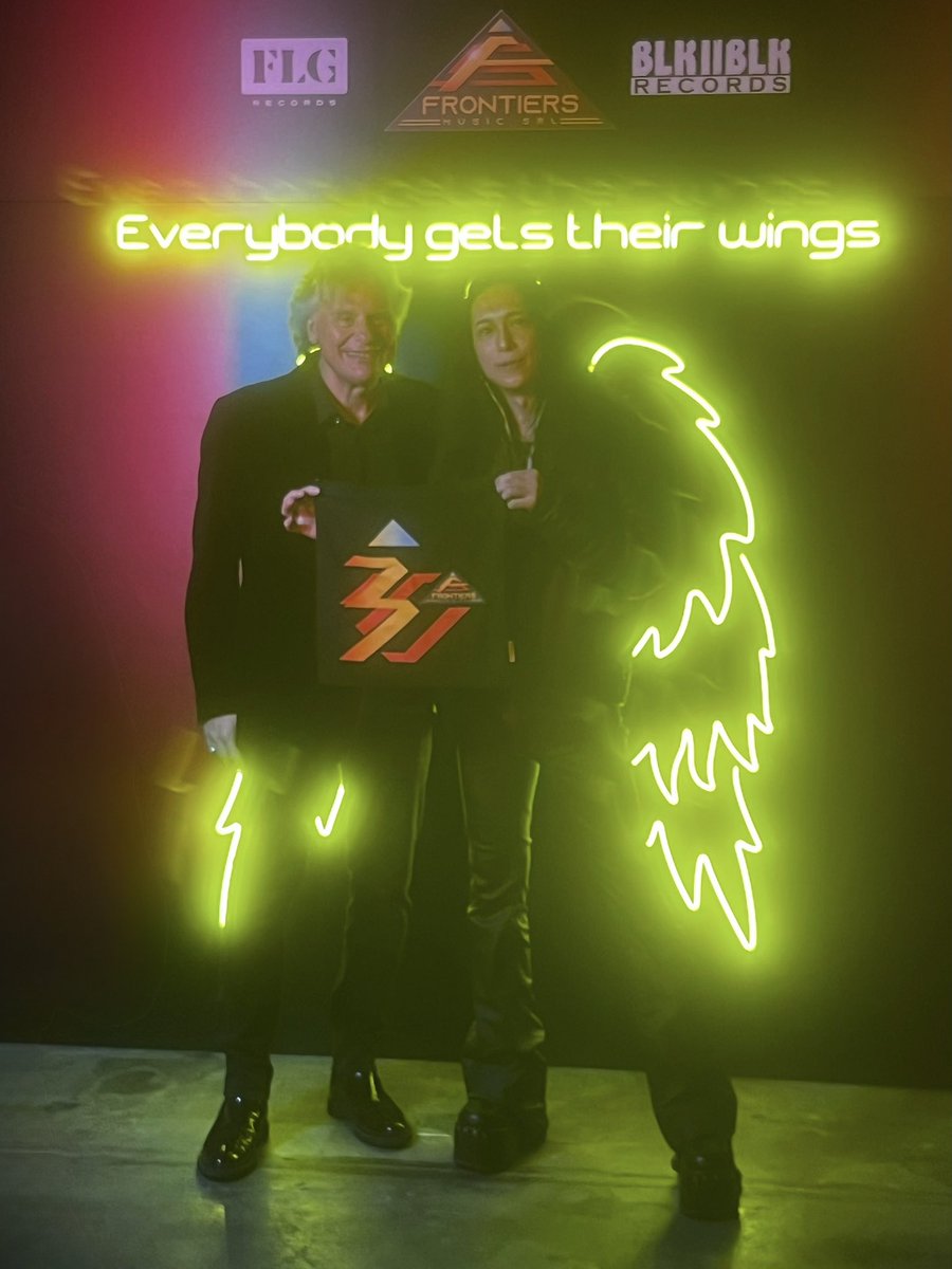 I attended the 30th anniv. party for Frontiers Records