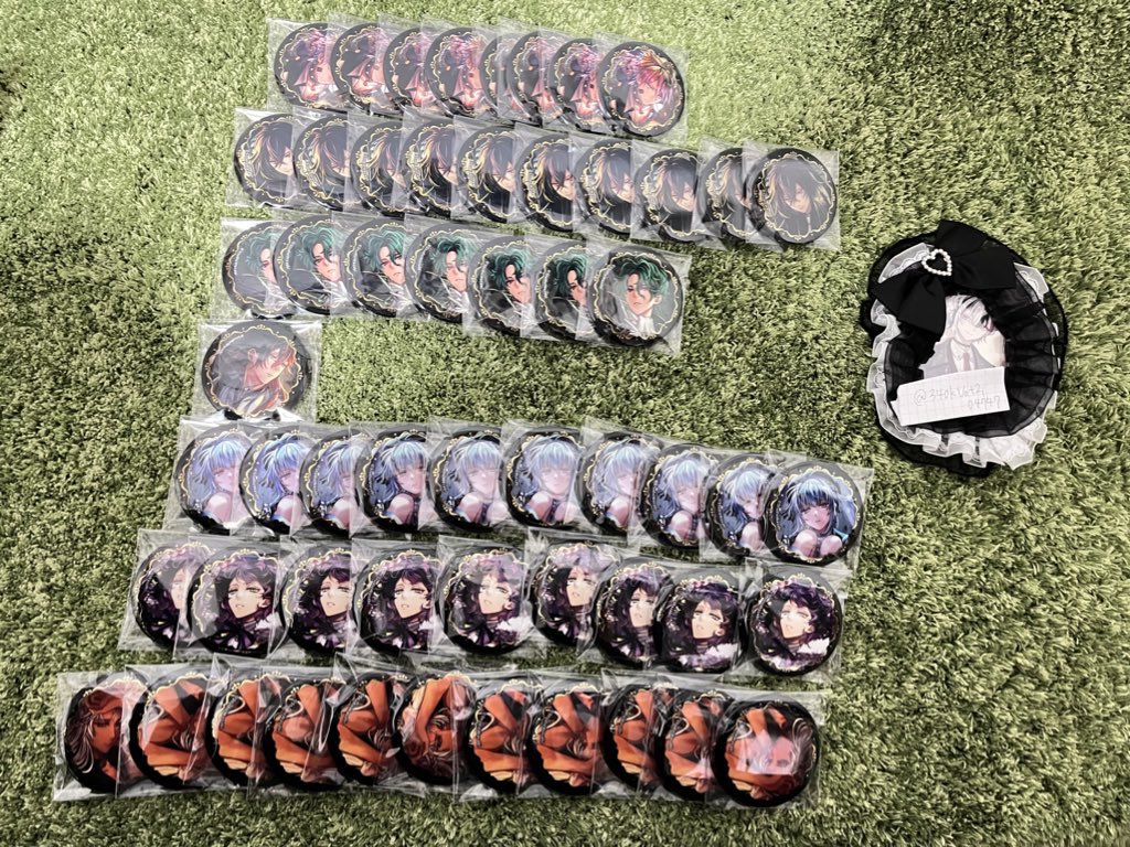 交換】悪魔執事と黒い猫 あくねこ 4Anniversary 4周年 缶バッジ 【求