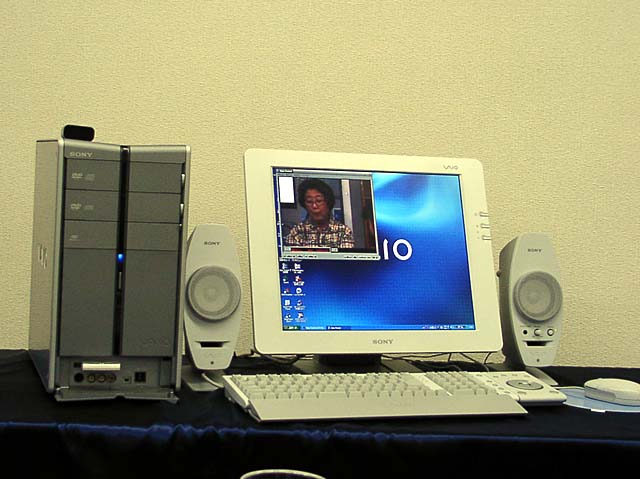 ソニー、筐体を一新したハイエンドデスクップPC「バイオRZ」