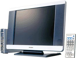 三菱電機、TVも見られる15インチTFT液晶ディスプレイ