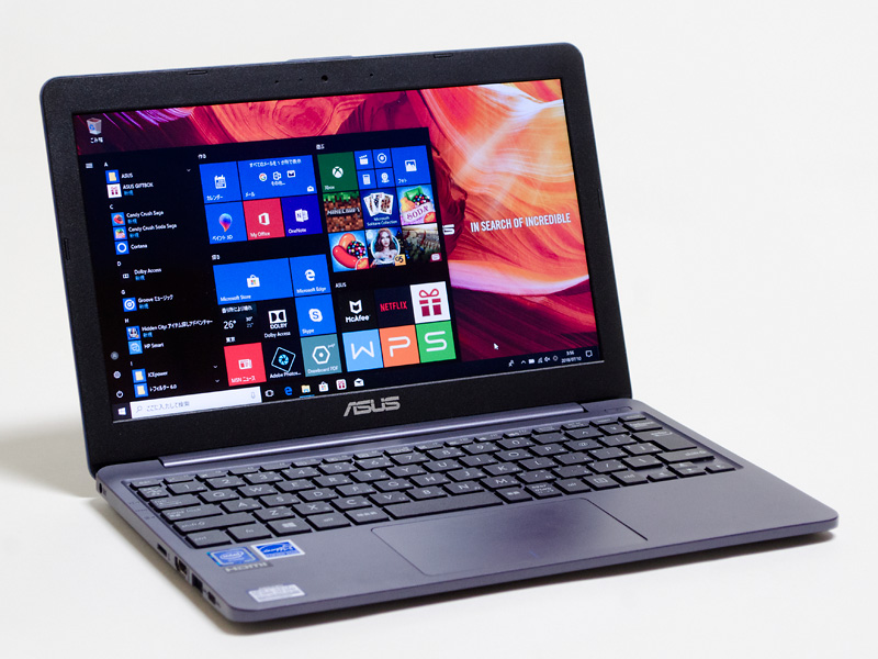 美品！asus e203m win11 初期化済11.6インチ バッテリー元気！ 美品