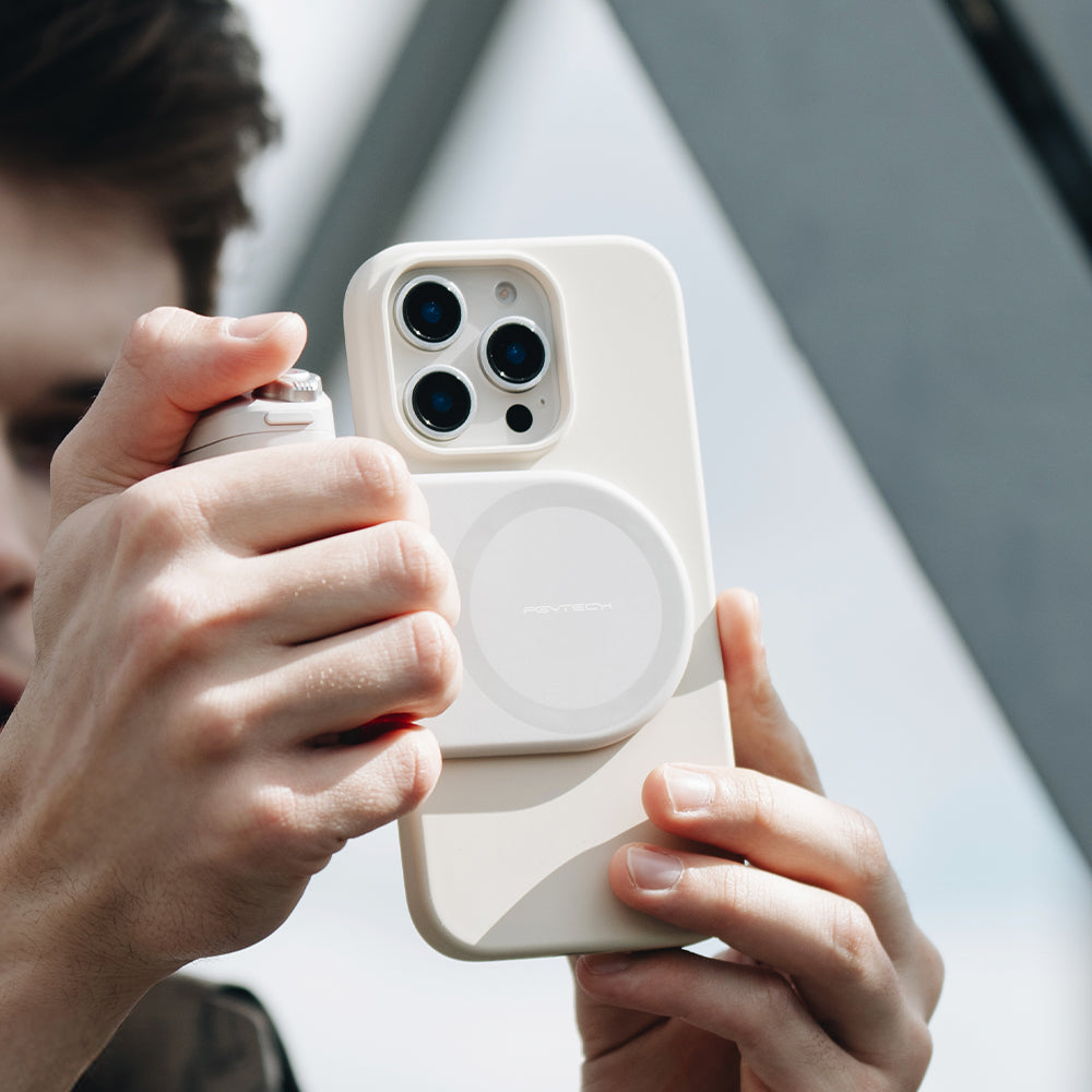 MagCam スマートフォン グリップ (ミスティ グレー) – PGYTECH-JAPAN