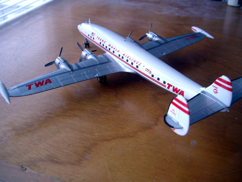 レベル1/144ロッキードL－1049コンステレーション【TWA