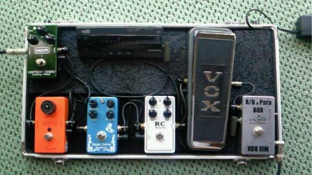 エフェクターボードにBamBasic ： Basic Driveが！！ : funk style