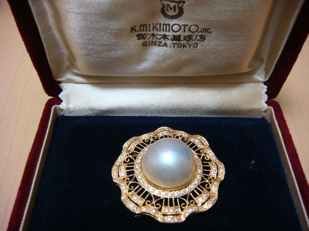 アンティーク MIKIMOTO ミキモトのブローチ : アンティーク（骨董