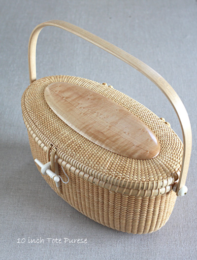 10 inch Tote Purse : sweetbrier