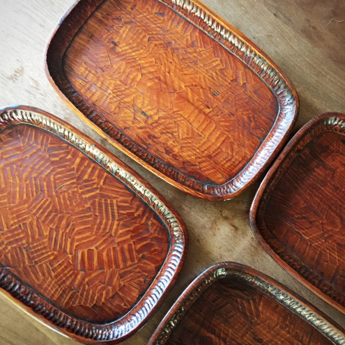 讃岐彫りのお盆と出会い♡ 一目惚れでゲット : Coucou a table! クク