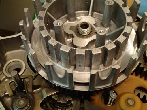 セローO/H・クラッチ組立 : Cubのある生活