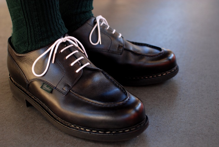 ネイビーリスレザーオーナーの皆さま。 パラブーツ シャンボード Nuit