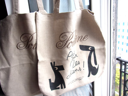 ポワラーヌのエコバッグ : chez brabo - fabrique 451 便 -