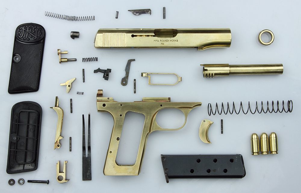 モデルガン ターヘル・アナトミア 07 (ROCKEN FN Browning M1910