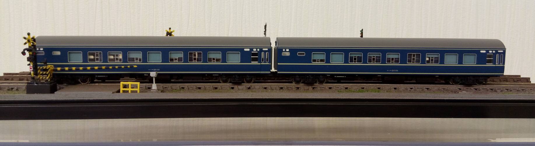 Nｹﾞｰｼﾞ客車デティールアップ、ナハネ20（KATO)完成 : e-station