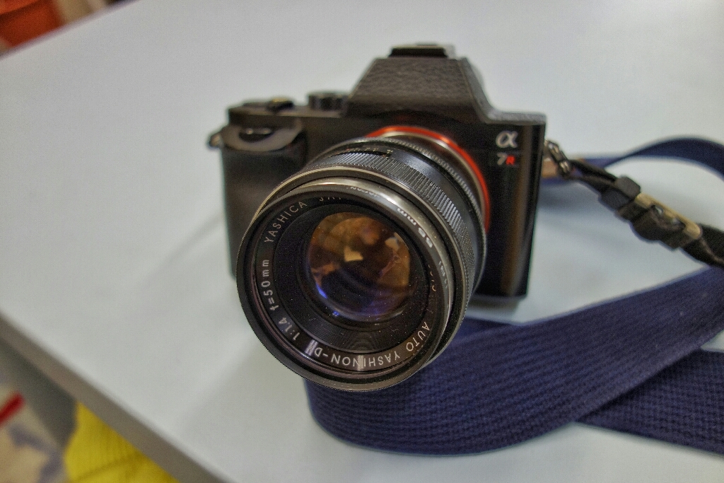 ☆今日は、富岡光学製「YASHINON-DX 50mm f1.4」を使ってみよう。 : 一