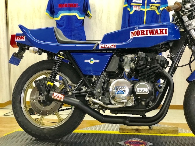 復刻 モリワキ手曲げショート管 Z400FX用 納期遅延のお知らせ : The