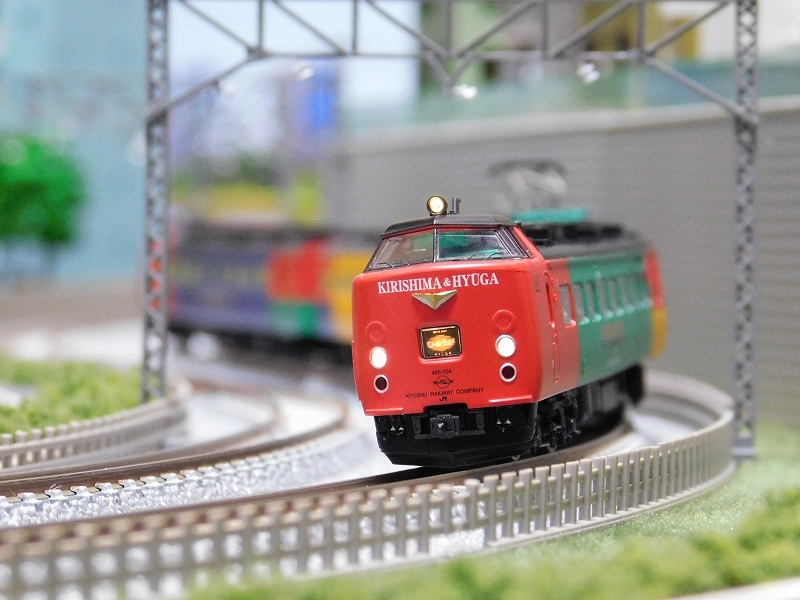 在籍車両】 JR九州 ― 485系 きりしま・ひゅうが色 3両セット