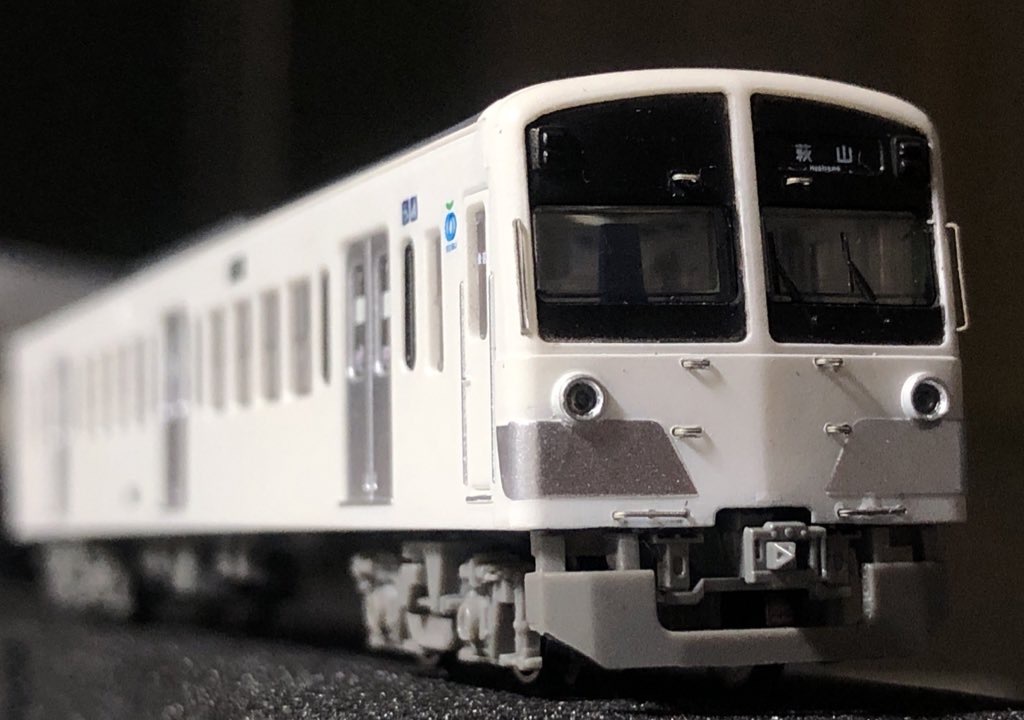 Nゲージ加工]西武新101系ワンマン色 白色 その2 : MY模型工房