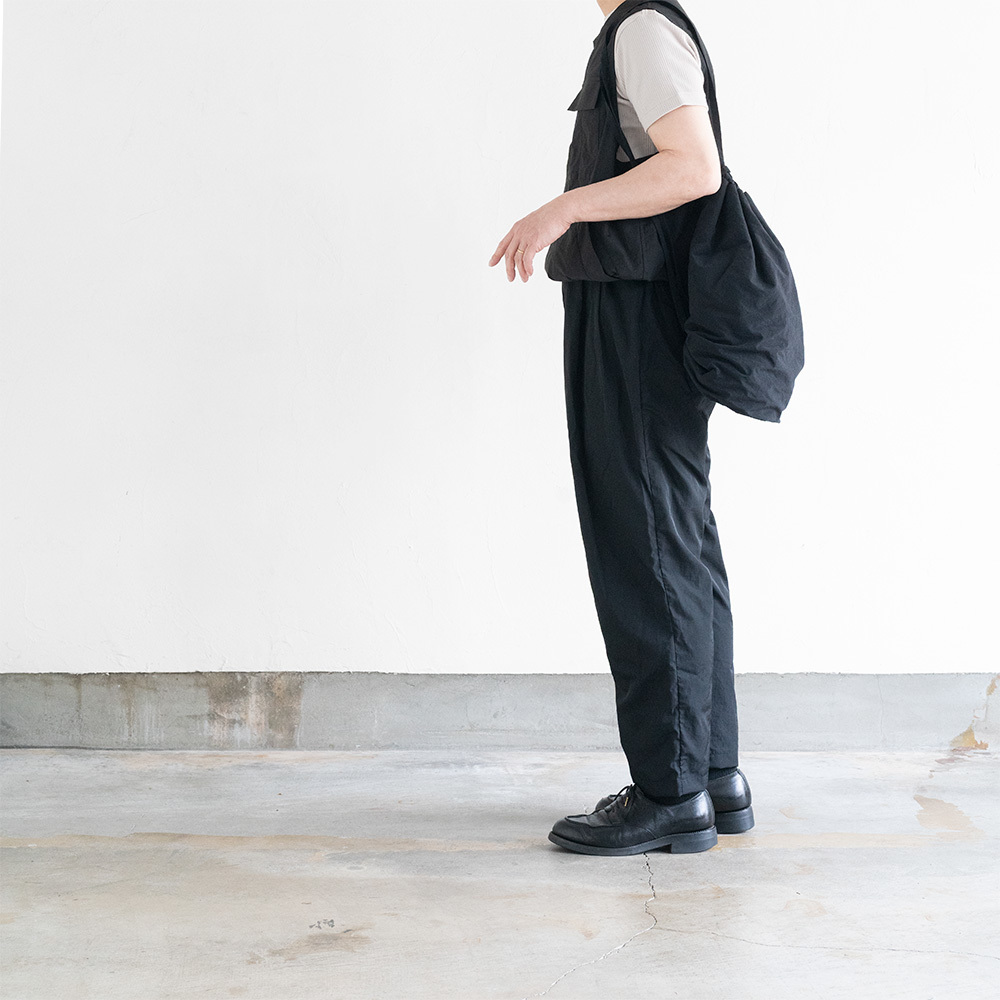 STILL BY HAND][スティルバイハンド][C/N CREW NECK VEST][VE01252][BLACK]