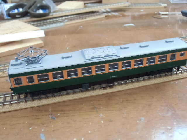 KATO165系旧製品 ベンチレータ別体化(4) モハ164初期品 前編 : 新湘南