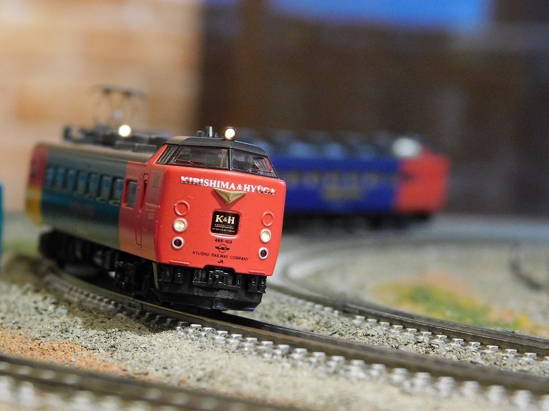 在籍車両】 JR － ラウンドハウス 485系 きりしま・ひゅうが タイプ