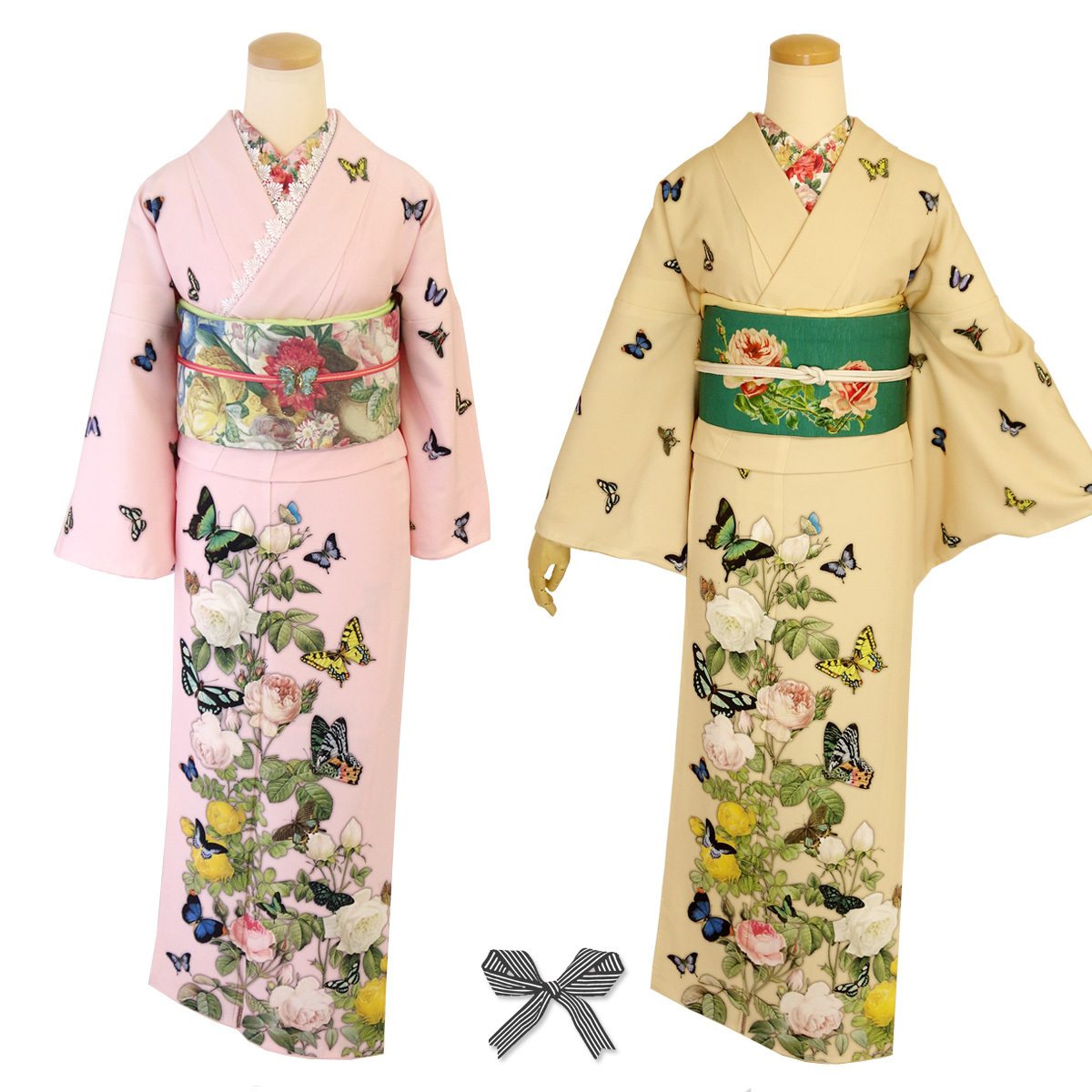 訪問着「薔薇と蝶のワルツ」をご紹介 : mamechiyo modern Blog