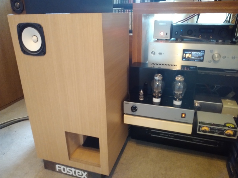 ソフトンのModel8-300Bでフルレンジユニットが驚く音に・・・ : 録音を聴く