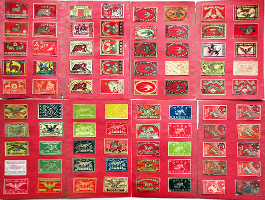 マッチラベル燐寸票 80枚 中国燐票/MADE IN JAPAN 明治期輸出用 : 古書