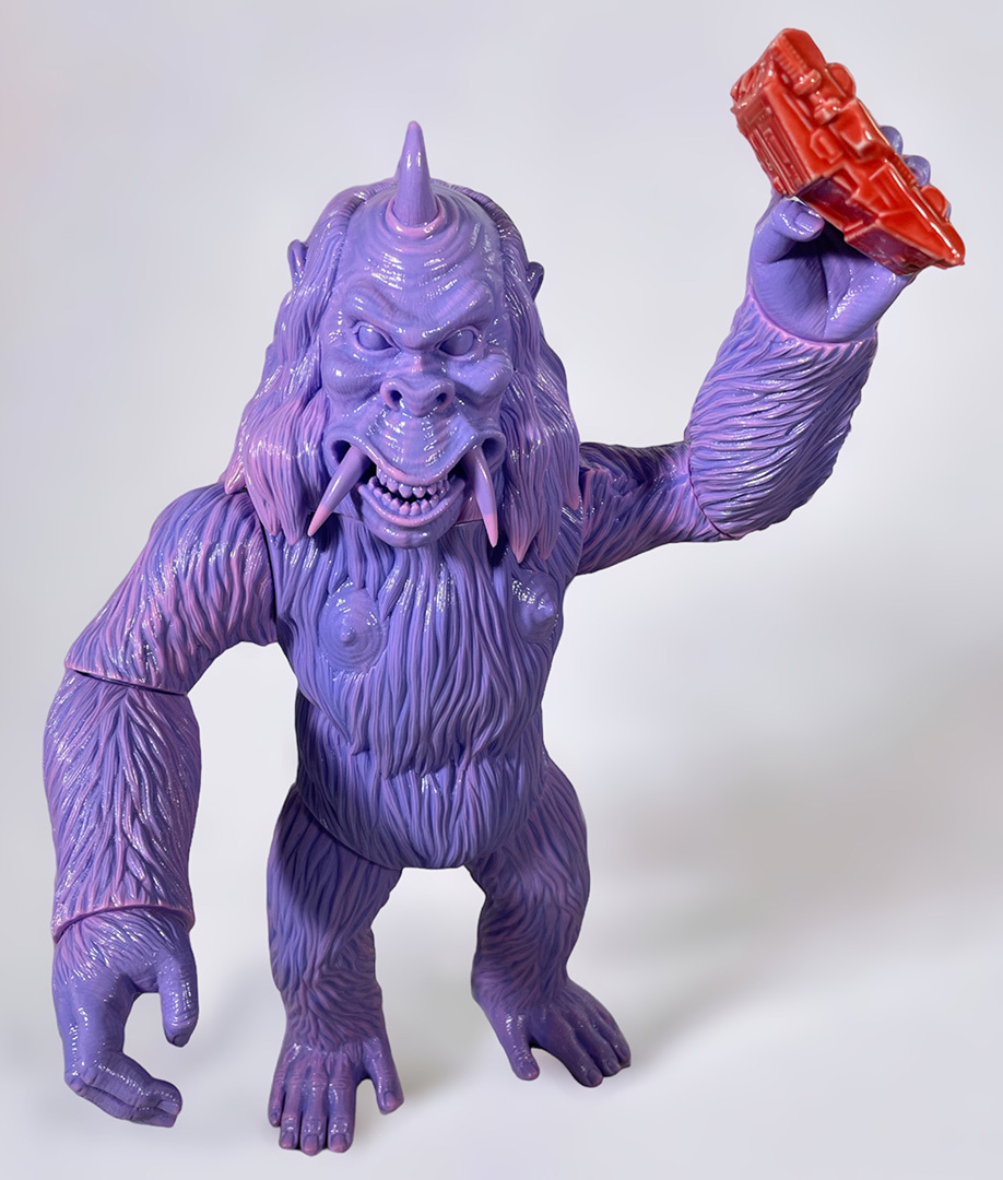 月光仮面』生誕65周年記念ソフビ・マンモスコング、ポップアップストア